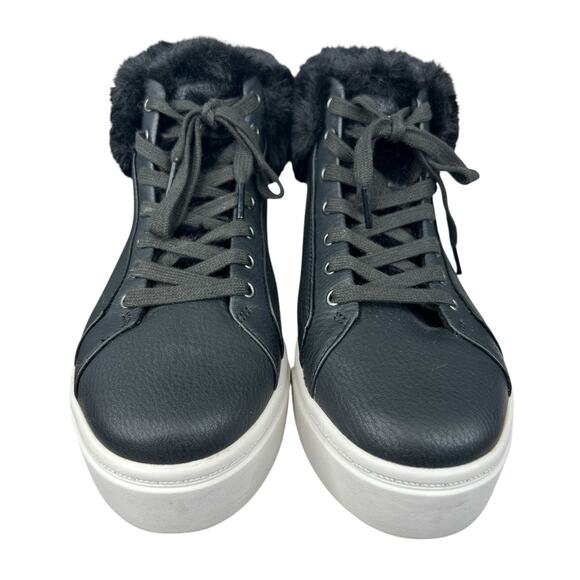 Koolaburra X UGG Women’s Sundell Black Cuffed Sneaker Boot Size US 10 - Picture 7 of 10